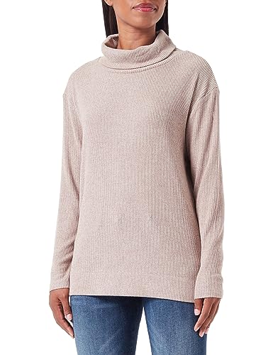 Triumph Damen Thermal Mywear Sweater Pajama Top, Light Grey Melange, 46 EU von Triumph