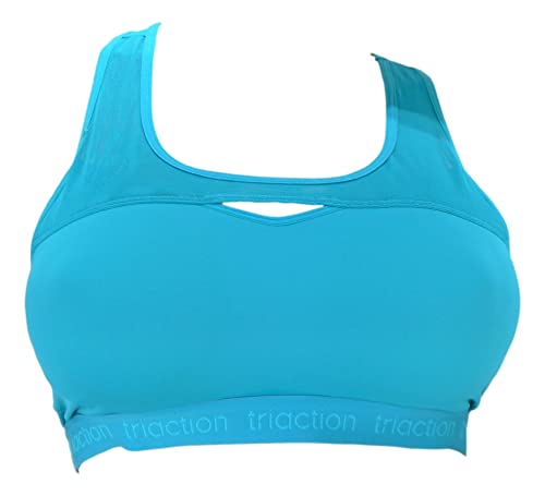 Triumph Damen Triaction Balance Tops N EX Bügelloser BH, Türkis, (Herstellergröße: S) von Triumph