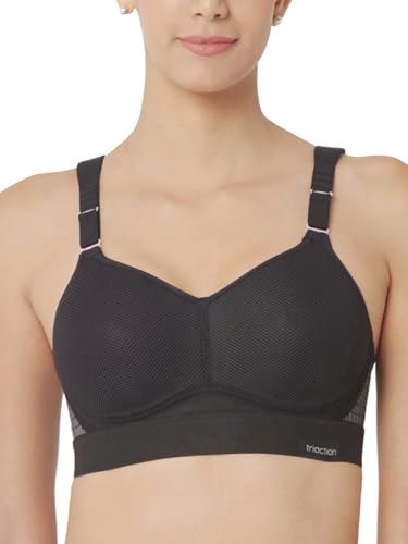 Triumph Damen Triaction Hybrid Lite Ex Sport BH Mit Racerback, Schwarz, 90C EU von Triumph