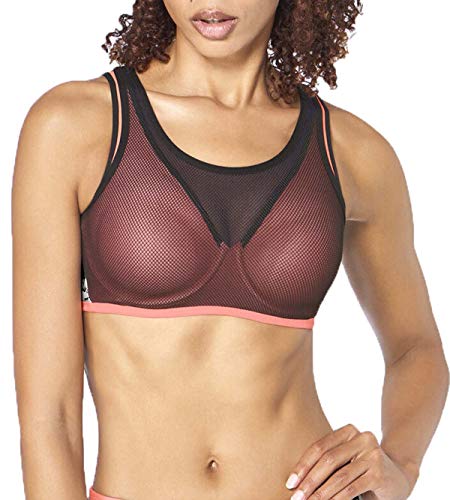 Triumph Damen Triaction Magic Motion Pro MW EX Sport-BH, Mehrfarbig (White-Dark Combination M016), 70C von Triumph