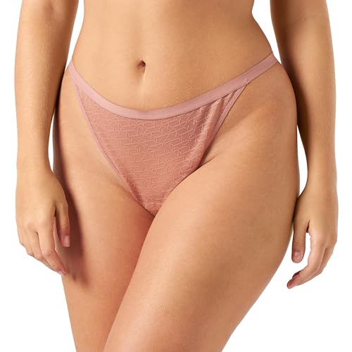 Triumph Damen Triumph Signature Sheer String Briefs, Toasted Almond, 42 EU von Triumph