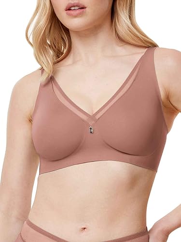 Triumph Damen True Shape Sensation N01 Minimizer Bra, Chocolate Mousse, 75E von Triumph