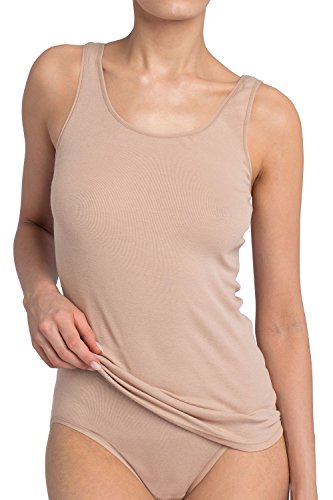 Triumph Damen Unterhemd Katia Basics Shirt02, Beige (Smooth Skin 5G), Gr. 48 (Herstellergröße: 48) von Triumph