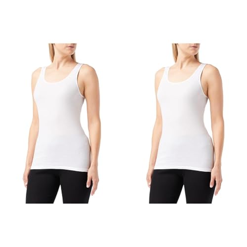 Triumph Damen Unterhemd Katia Basics Shirt02, Weiß (White 03), Gr. 42 (Herstellergröße: 42) von Triumph