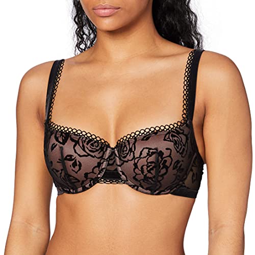 Triumph Damen Velvet Rose Spotlight WHU Push-Up-BH, BLACK, 80A von Triumph