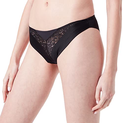 Triumph Damen Vivid Spotlight Brazilian Underwear, SCHWARZ, 42 von Triumph