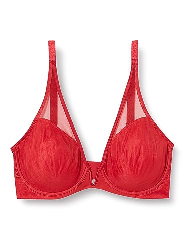 Triumph Damen Vivid Spotlight T W Bra, DEEP CRIMSON, 75B von Triumph