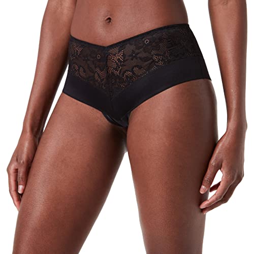Triumph Damen Vivid Spotlight Maxi Underwear, SCHWARZ, 44 von Triumph