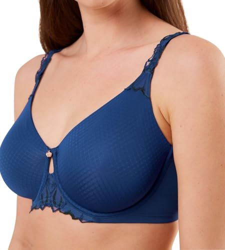 Triumph Damen Wild Azalea Florale W01 Bra, DEEP Water, 85C von Triumph