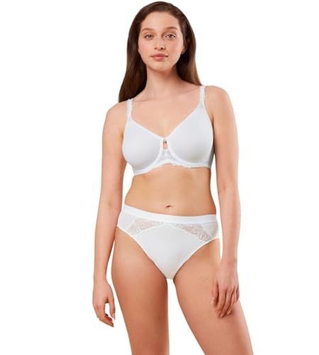 Triumph Damen Wild Azalea Florale W01 Bra, Weiss, 70F von Triumph