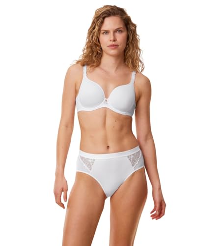 Triumph Damen Wild Azalea Florale WP Bra, Weiss, 90C von Triumph