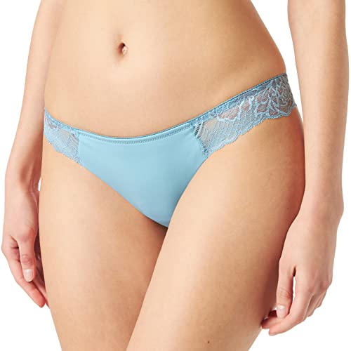 Triumph Damen Wild Peony Florale Brazilian Unterwäsche, Blue Lake, 38 von Triumph