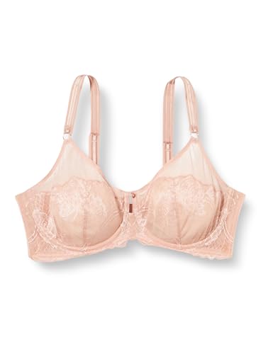 Triumph Damen Wild Peony Florale W01 Minimizer Bra, Pink Pearl, 80C von Triumph