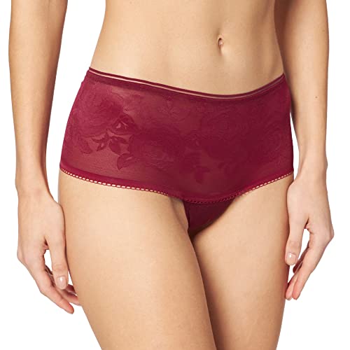 Triumph Damen Wild Rose Sensation Bandeau Brief Slip, BORDEAUX, 40 von Triumph