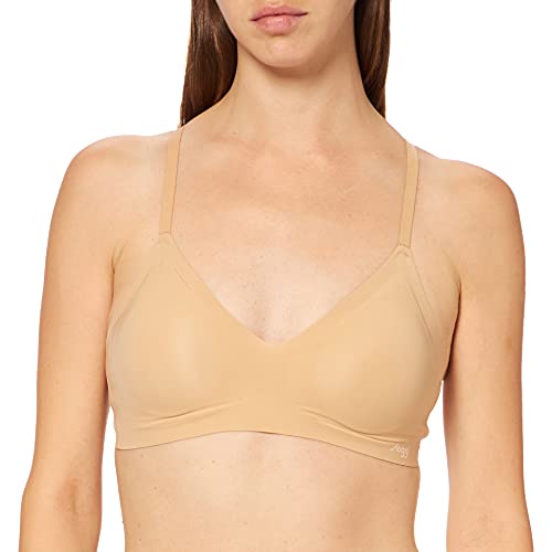 sloggi Damen ZERO Feel Ultra Bra EX Bügelloser BH, Cognac, XS von Sloggi