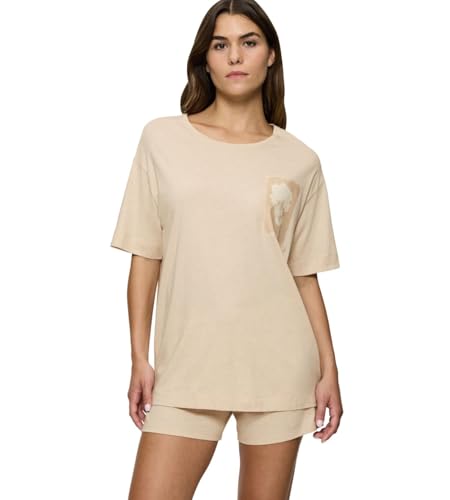 Triumph Endless Comfort PSK 10 CO/MD, Pyjama-Set Damen, Mehrfarbig (Skin - Light Combination), 40 von Triumph