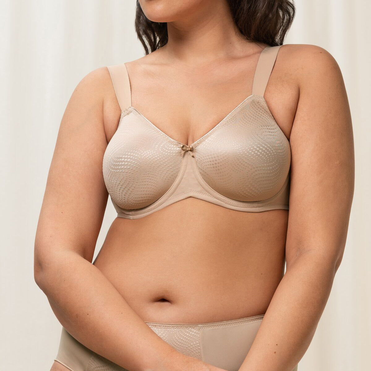 Triumph Essential Minimizer W BH mit Bügel, Beige, Größe: 85F, Damen Triumph Essential Minimizer W BH mit Bügel, Beige, Größe: 85F, Damen von Triumph