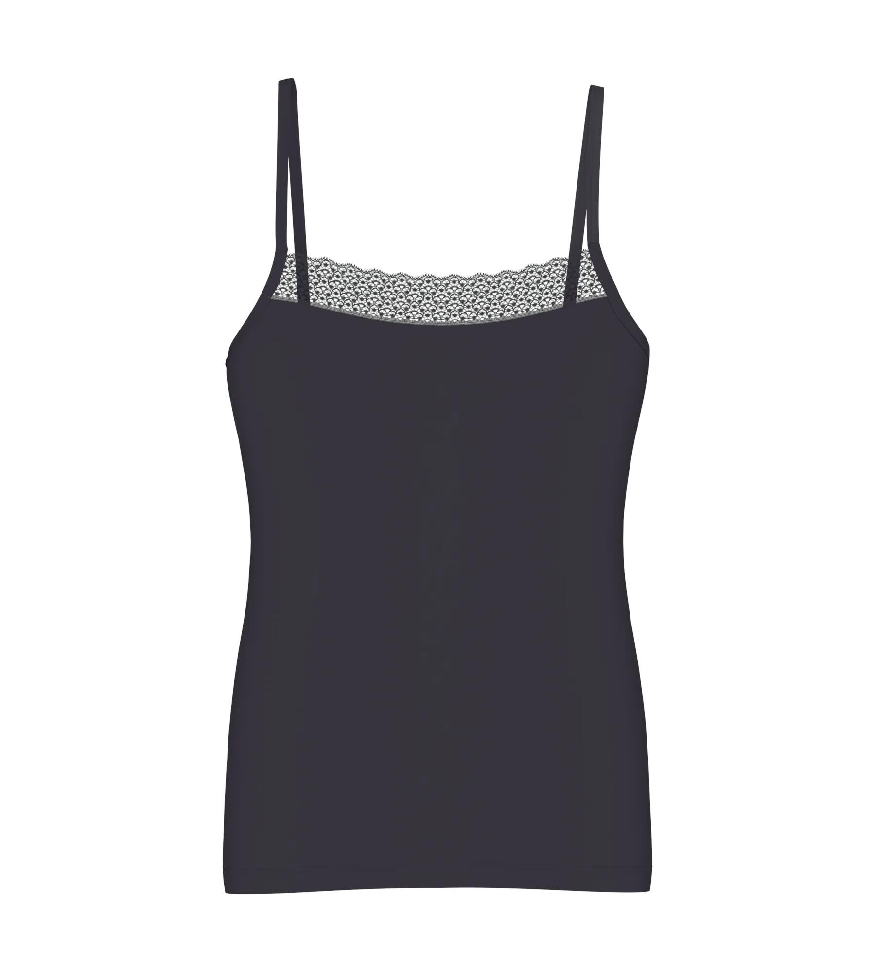 Triumph - Feel of Modal Spaghetti Top ink grey - Gr. - M von Triumph