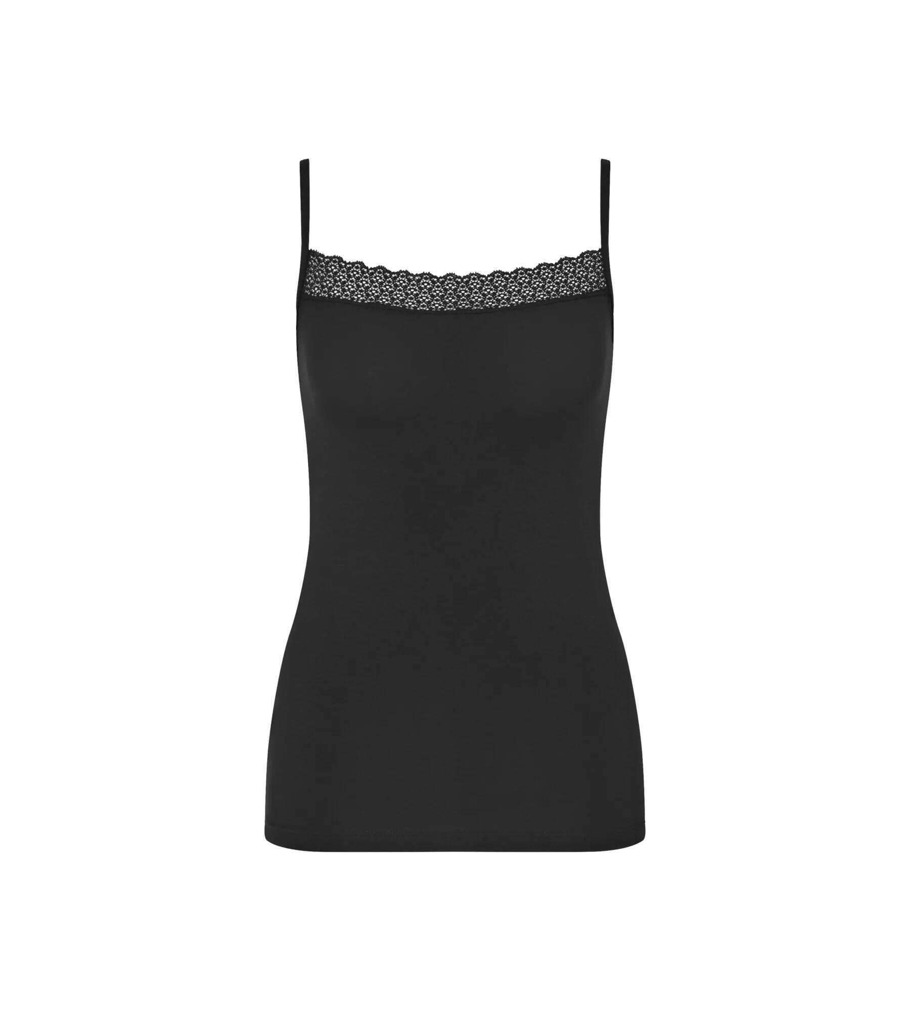 Triumph - Feel of Modal Spaghetti Top schwarz - Gr. - XL von Triumph