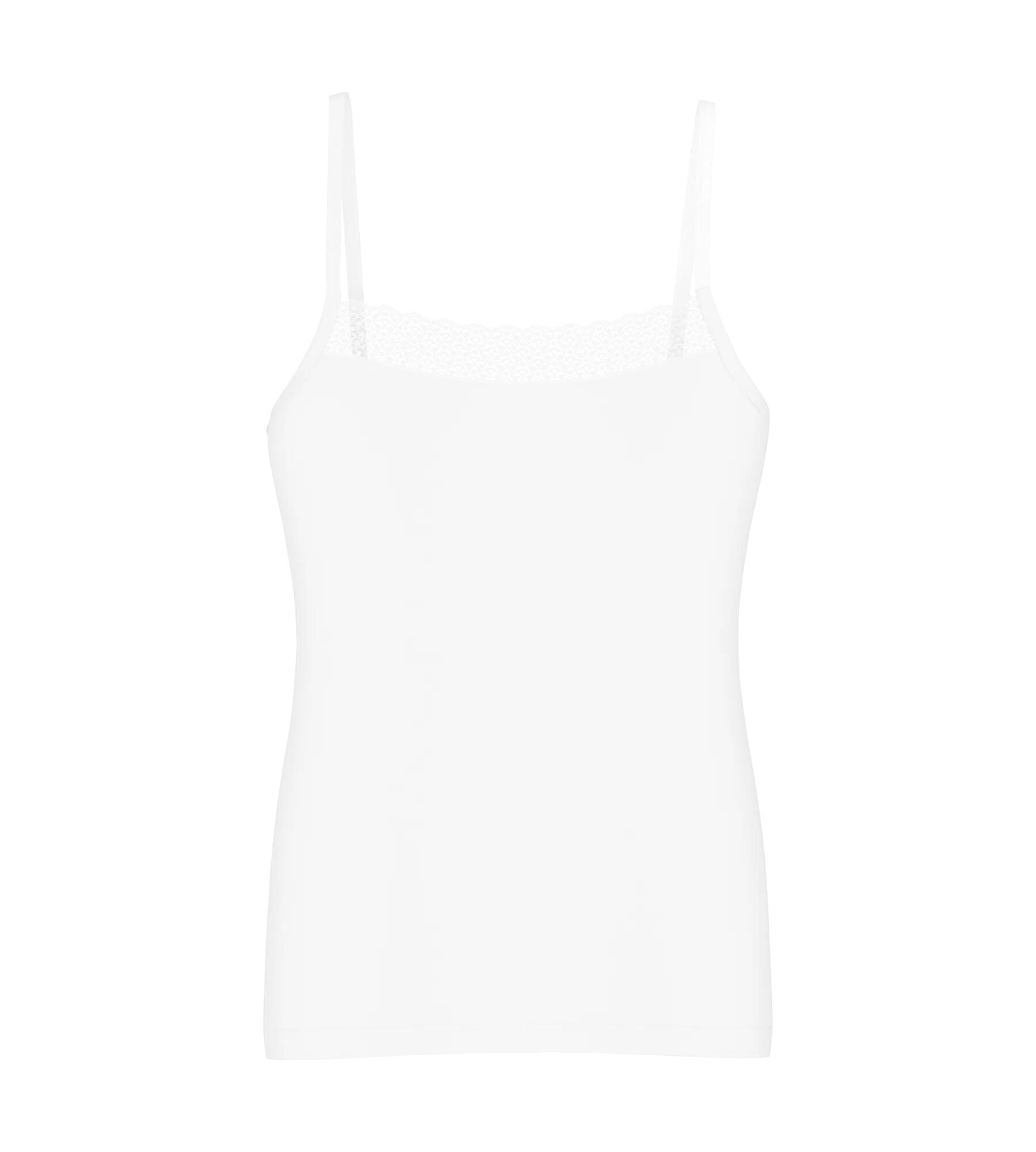 Triumph - Feel of Modal Spaghetti Top weiss - Gr. - S von Triumph