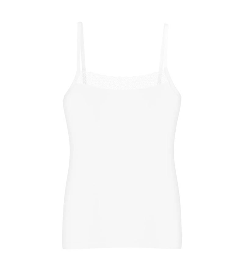 Triumph - Feel of Modal Spaghetti Top weiss - Gr. - S von Triumph