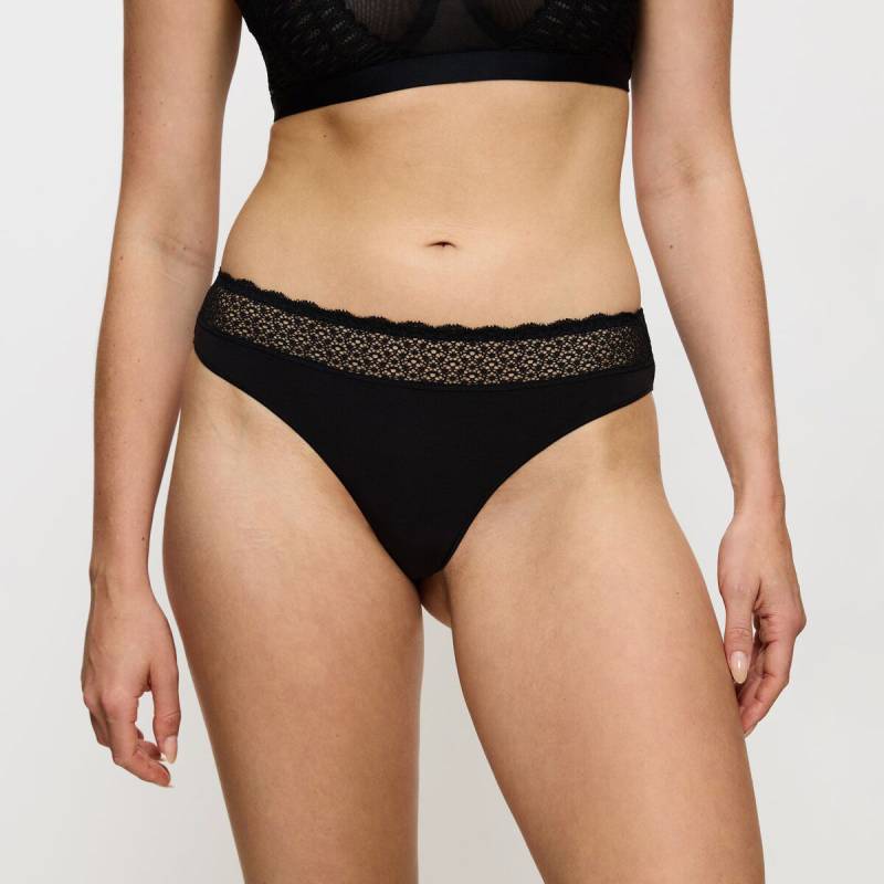Triumph Feel Of Modal String, Schwarz, Größe: L, Damen von Triumph