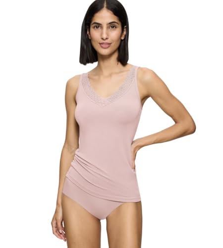 Triumph Feel of Modal Tank Top, Hemd Damen, Rosa (Mauve Rose), S von Triumph