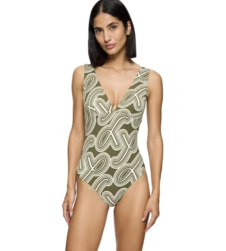 Triumph Flex Smart Summer OP 05 pt, One Piece Swimsuit Damen, Mehrfarbig (Green - Light Combination), 2 von Triumph