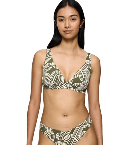 Triumph Flex Smart Summer P Plunge pt, Bikini Top Damen, Mehrfarbig (Green - Light Combination), 2 von Triumph
