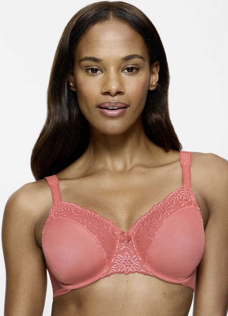 Triumph-Ladyform Soft-Minimizer-Bügel-BH, Cup D, Lachs, Größe 90 von Triumph