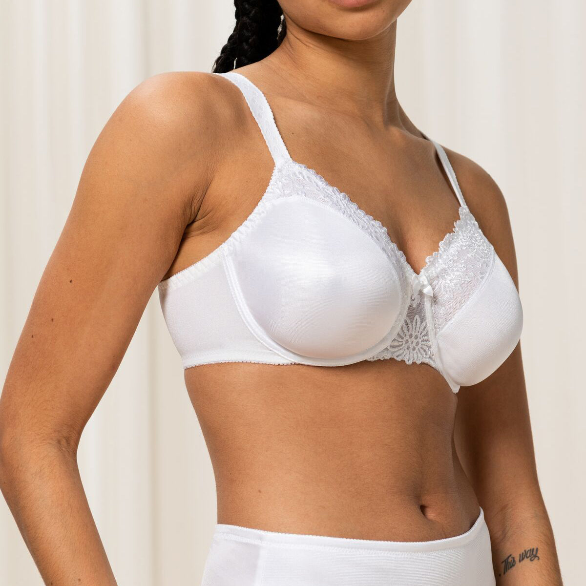 Triumph Ladyform Soft W BH mit Bügel, Weiß, Größe: 85F, Damen von Triumph