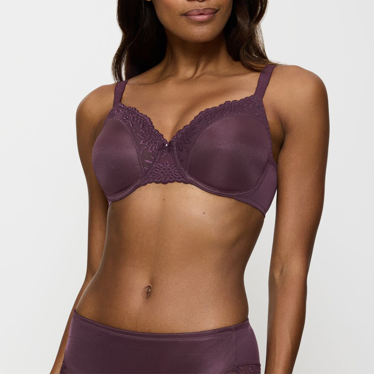 Triumph Ladyform Soft W BH mit Bügel, Violet, Größe: 85E, Damen von Triumph