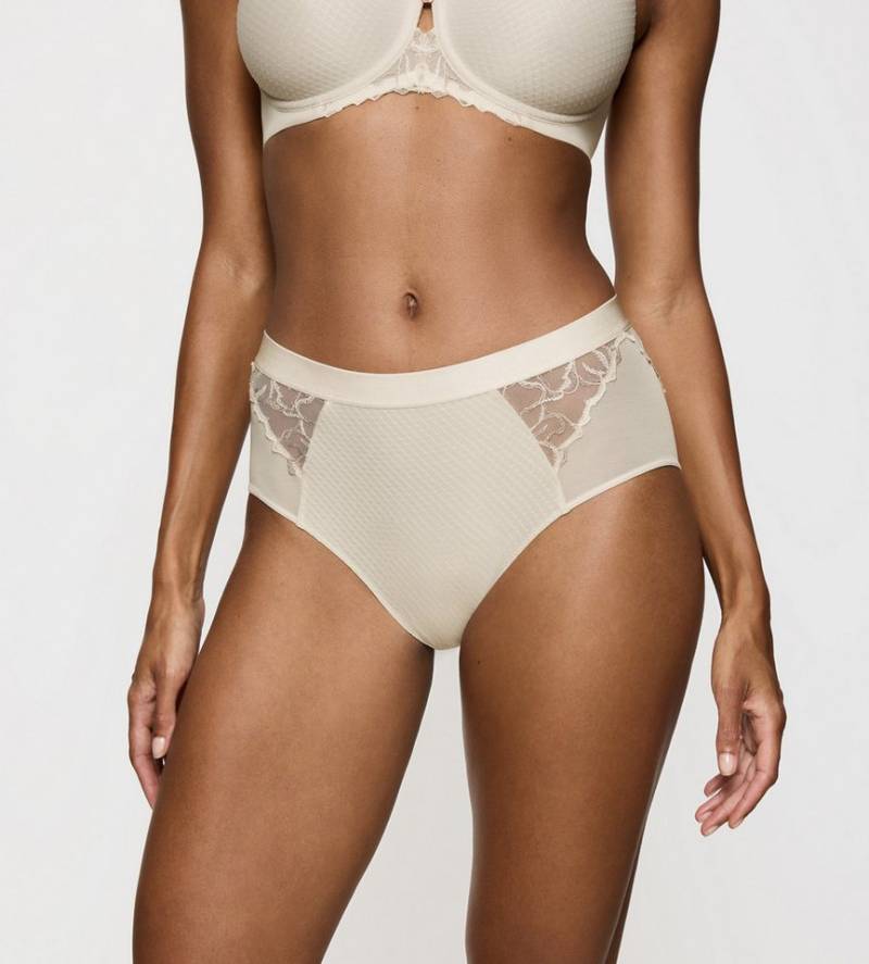 Triumph Maxislip Wild Azalea Florale Spitze, hochgeschnitten, Satin-Einfassung, elastisch von Triumph