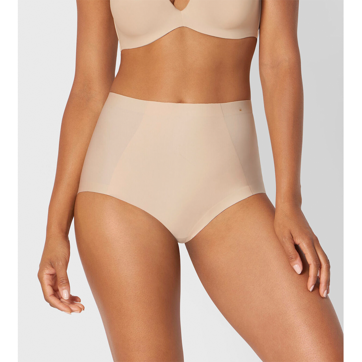 Triumph Medium Shaping Highwaist Slip, Farbe: Beige, Größe: M, Damen von Triumph