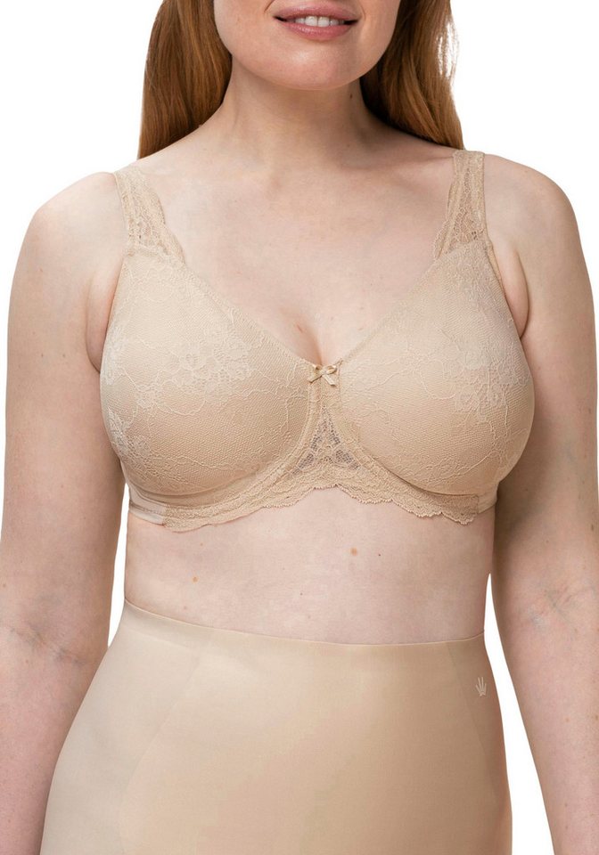 Triumph Minimizer-BH Contouring Sensation W01 verkleinert die Brust optisch um eine Cup-Größe, florale Spitze von Triumph