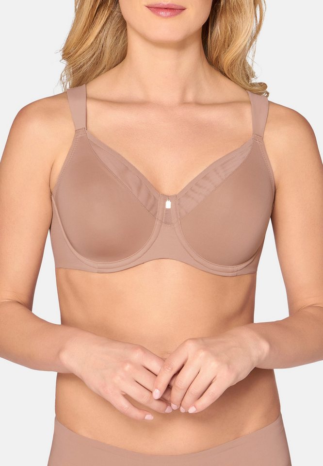 Triumph Minimizer-BH True Shape Sensation W01 (1-tlg) Minimizer-BH - Ungepolsterte Minimizer Cups, Formende Komfort-Bügel von Triumph