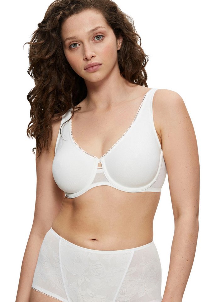 Triumph Minimizer-BH Wild Rose Sensation verkleinert die Brust optisch um eine Cup-Größe von Triumph