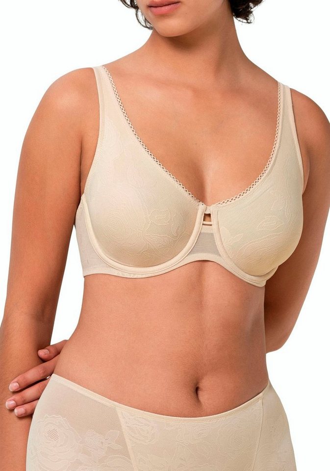 Triumph Minimizer-BH Wild Rose Sensation W01 Cup C-G, mit Jacquardspitze, Basic Dessous von Triumph