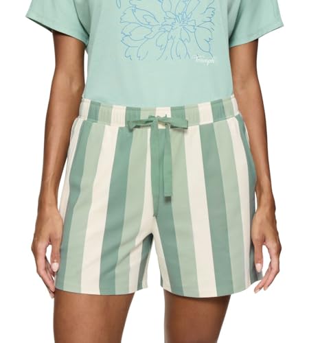 Triumph Mix & Match Shorts, Pants Damen, Grün (Green - Dark Combination), 36 von Triumph