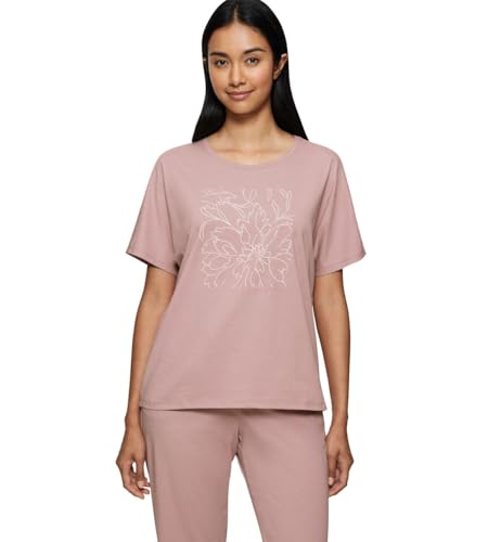 Triumph Mix & Match Top SSL 03 X, Hemd Damen, Rosa (Mauve Rose), 44 von Triumph