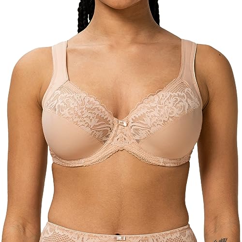 Triumph - Modern Lace + Cotton W02 - Bügel-BH (105B Neutral Beige) von Triumph
