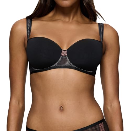 Triumph - Palina Cosmic Heartbeat WHP - Balconette Schalen-BH (80F Schwarz) von Triumph