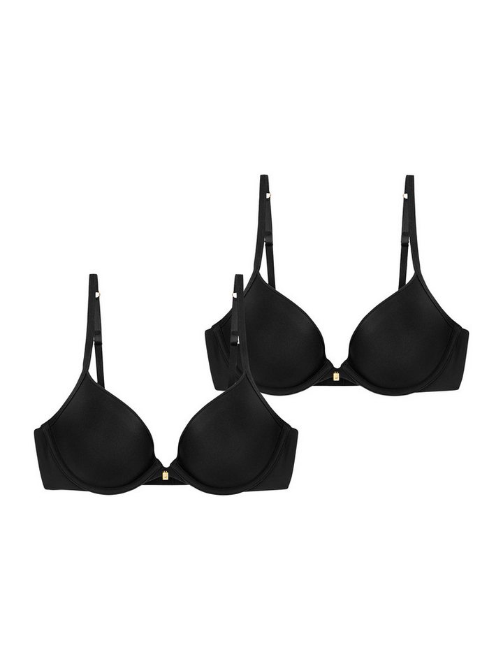 Triumph Push-up-BH Body Make-Up Essentials (2-tlg) Damen Frauen Mädchen von Triumph