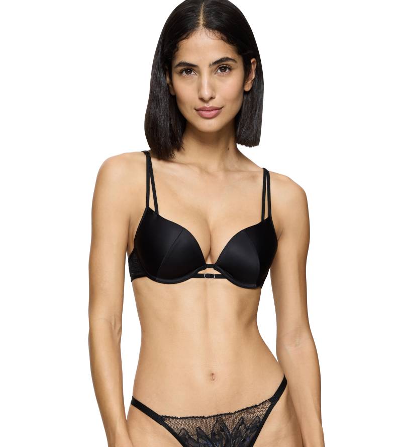 Triumph Push-up-BH "Crazy Stupid Love", Spitze, Stretch-Satin an den Cups, federleichte Cups, Mesh von Triumph