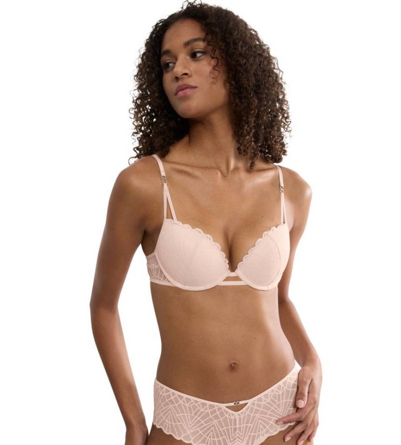 Triumph Push-up-BH That Night In Vegas WHU Comfort Wire, mit grafischem Muster von Triumph