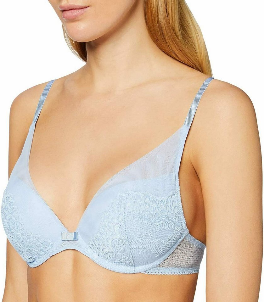Triumph Push-up-BH Triumph Darling Spotlight WHU, 80C, Blau (Wedgewood Blue) RE / 00RE von Triumph