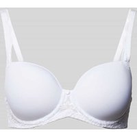 Triumph Push-up-BH mit Spitzenbesatz in Weiss, Größe 85C von Triumph