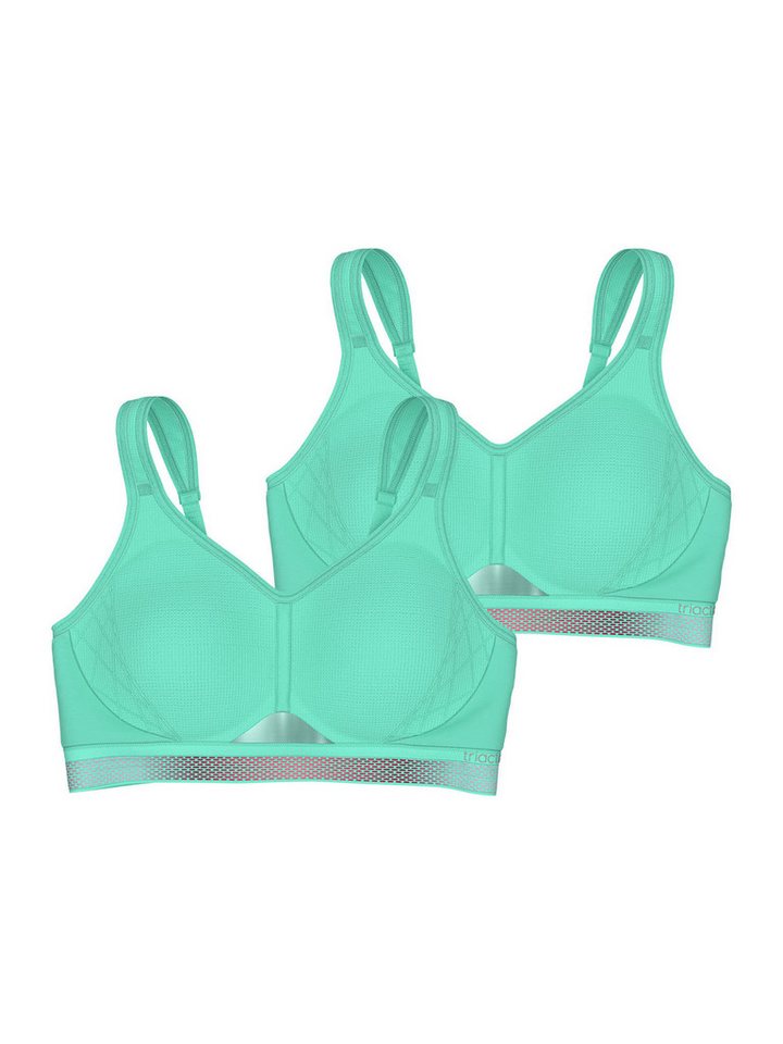 Triumph Schalen-BH Triaction Cardio Flow (2-tlg) T‑Shirt‑BH, Gepolsterter BH, Softcup BH von Triumph
