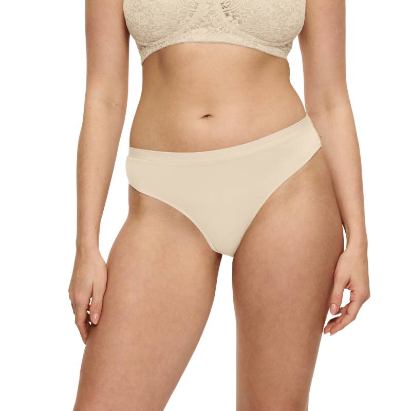 Triumph Sense of Modal String, Creme, Größe: L, Damen von Triumph