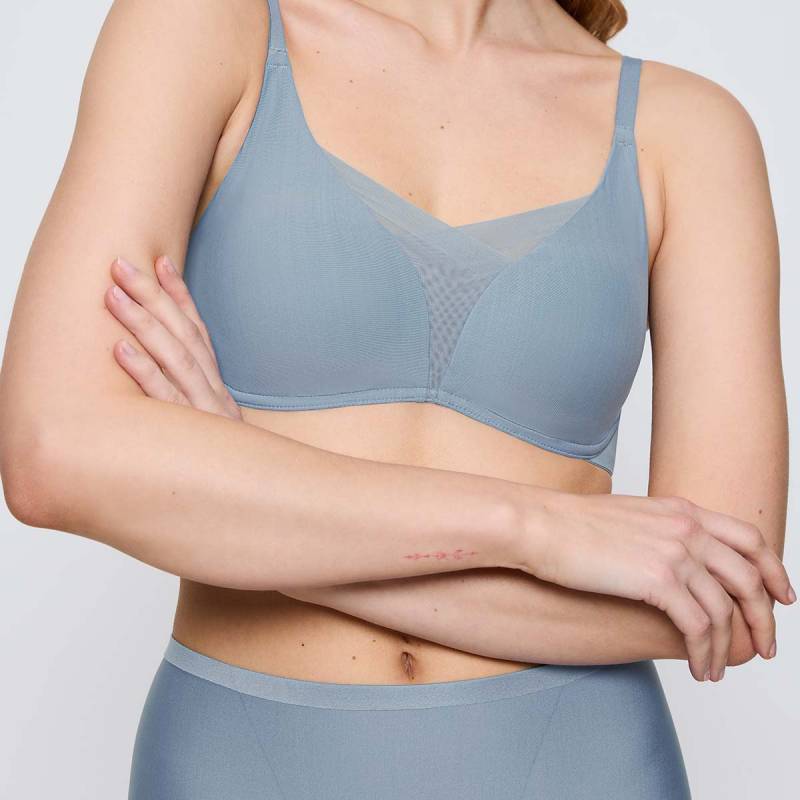Triumph Shape Smart BH ohne Bügel, Blau, Größe: 4, Damen von Triumph